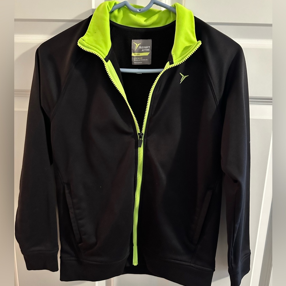Old Navy Active zip up. Boys Large